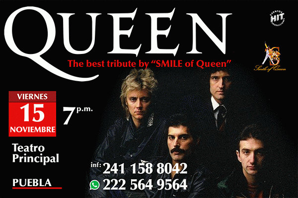 Tributo a Queen en Puebla